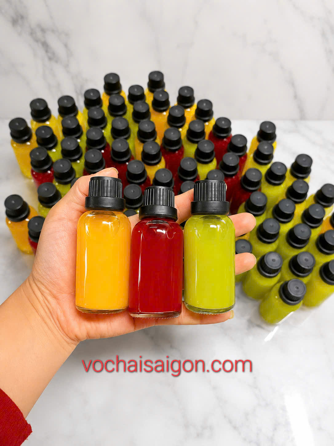 Chai thủy tinh màu nâu 10ml đựng tinh dầu - Ảnh 3
