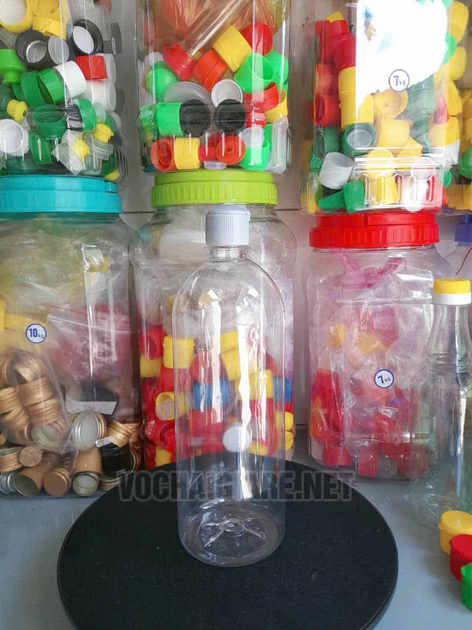 Chai nhựa 1 lít nắp bật - Ảnh 4