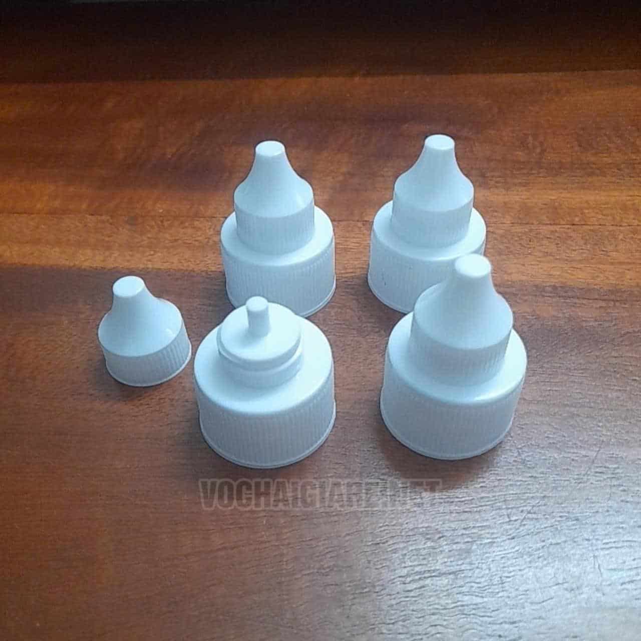 Nắp chai nước muối sinh lý - cổ cao - Ảnh 3